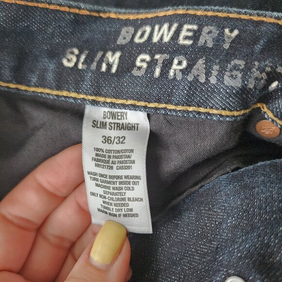 Aeropostale Jeans Bowery Slim Straight Man Size 36/32 - Picture 4 of 8